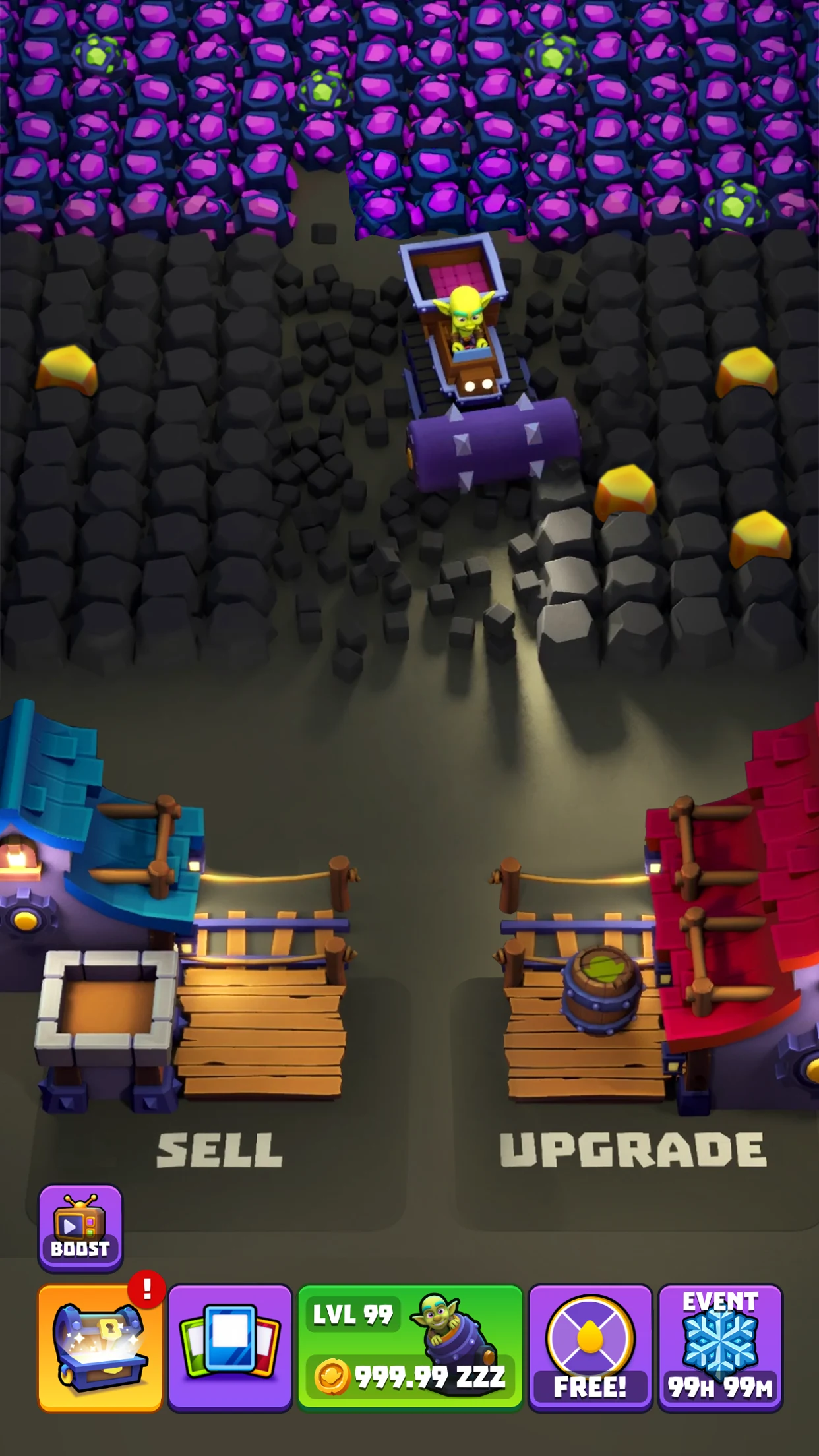 Gold and Goblins: Mining Games screenshot